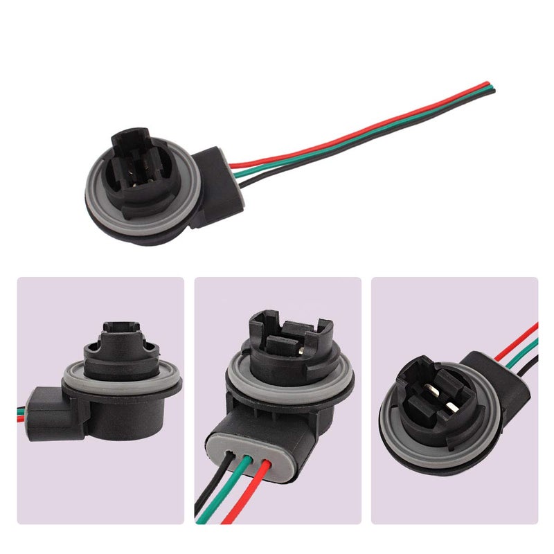 Winka 2 Taps 3157 Light Socket Harness Wire Connectors for Bulbs, Turn Signal Lights 4 pcs - Image 3